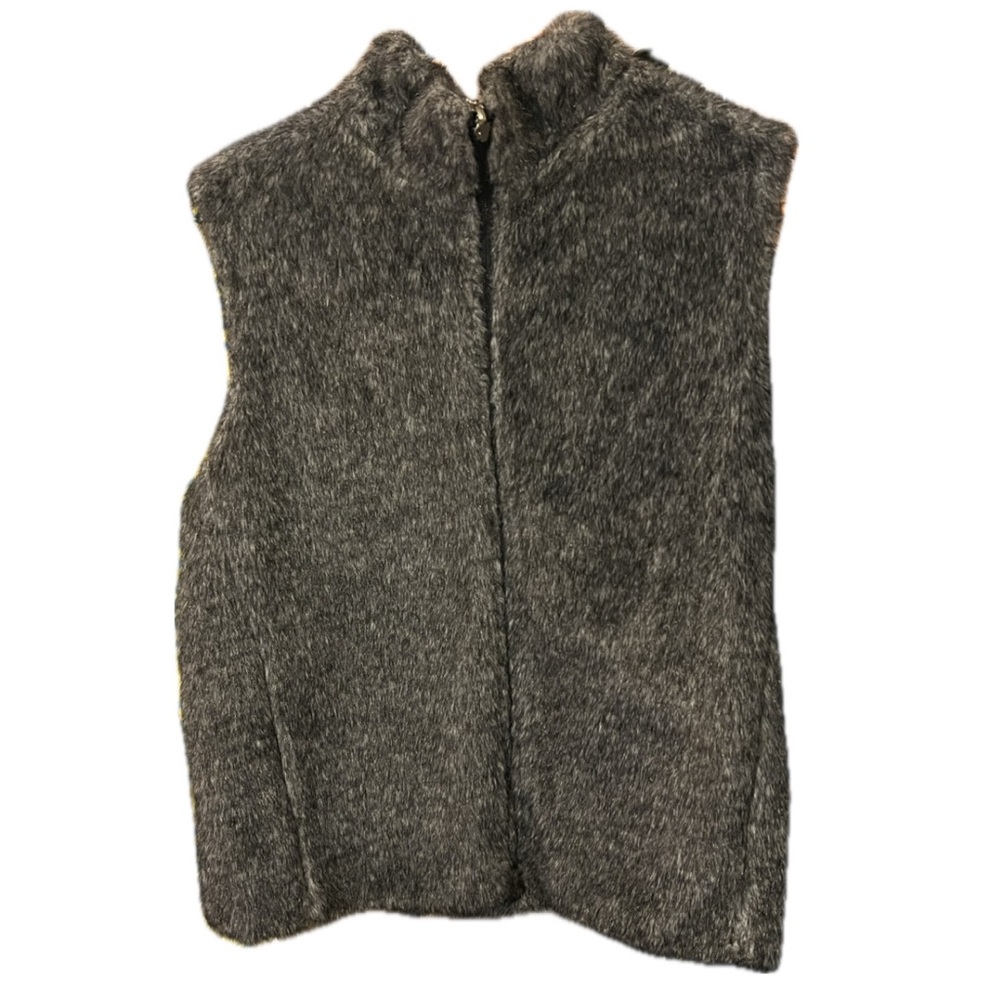 Guess Black Faux Fur Jacket